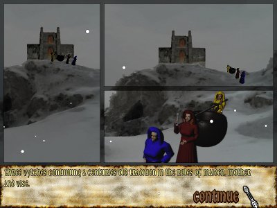 Quest beginning — immersive gaming story